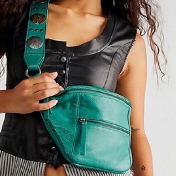 Free People Handbags - Free People NWOT Wilder embellished sling bag